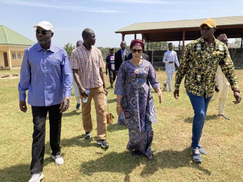 Gambian First Lady, Fatoumata Bah-Barrow Hails Buratai’s Agricultural, Self-Sufficiency Initiative